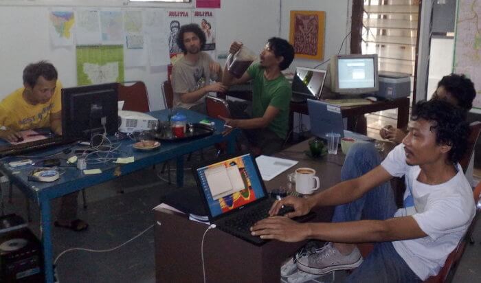EngageMedia/Ruagrupa set up a local video archive, Jakarta