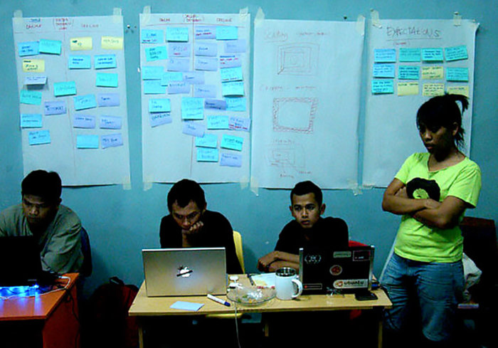 Skills Building Partnership with Kampung Halaman, Yogyakarta, Indonesia.