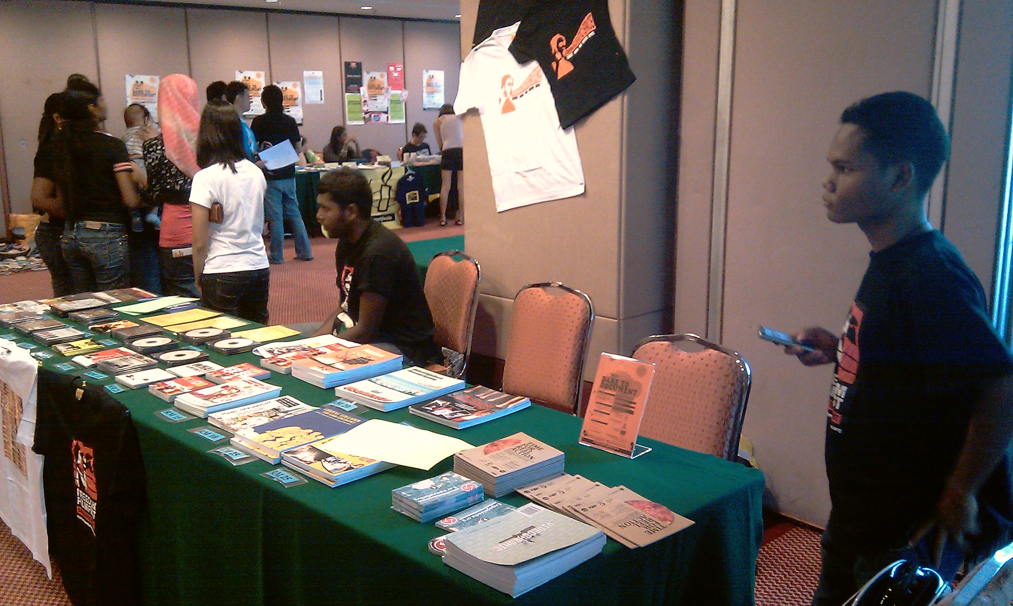 Komas Table at Freedom Film Festival 2010
