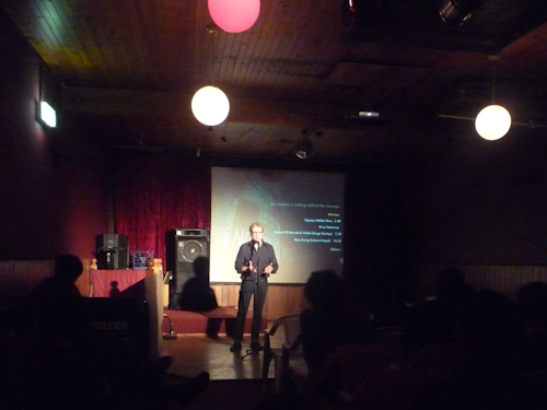 Mr. Garton takes the stage