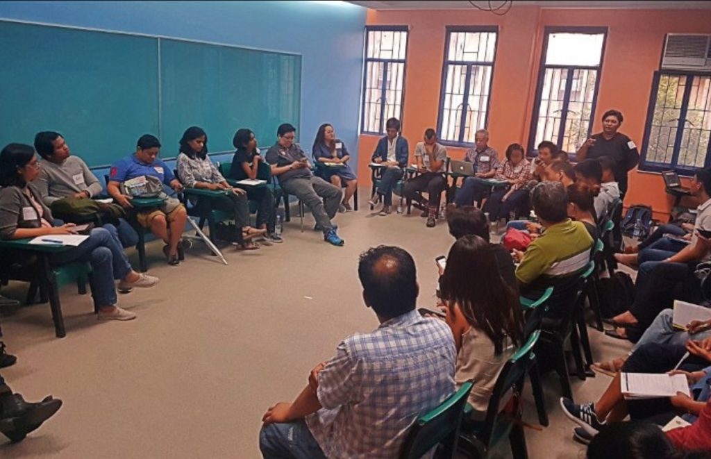 'TECH. ACTIVISM. HUMAN RIGHTS.', a roundtable discussion on the state of activism and digital rights in Southeast Asia on 10 November 2017 at the Journalism Department of University of the Philippines Diliman, College of Mass Communications.