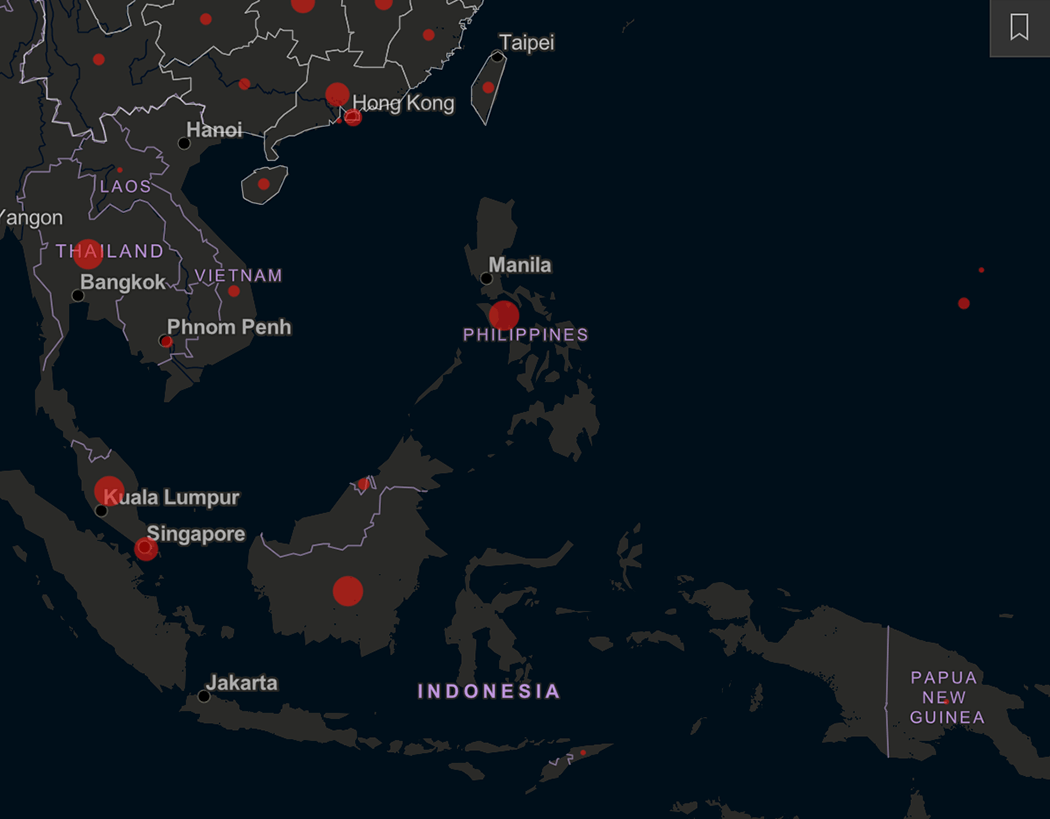 asia-pacific-map Map of Asia-Pacific
