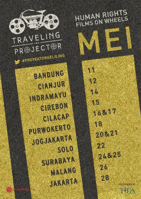 Traveling Projector schedule